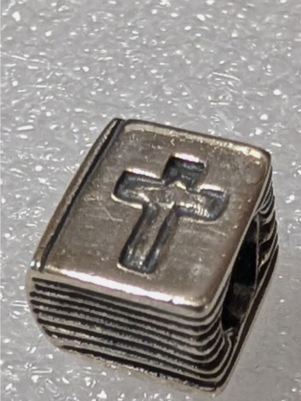 Pandora Retired Sterling Holy Bible Charm